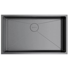 Кухонная мойка Omoikiri Taki 74-U/IF-GM вороненая сталь 4993498