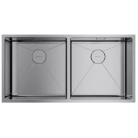 Кухонная мойка Omoikiri Taki 86-2-IN нержавеющая сталь 4993791