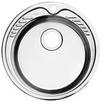 Кухонная мойка полированная сталь IDDIS Suno SUN49P0i77