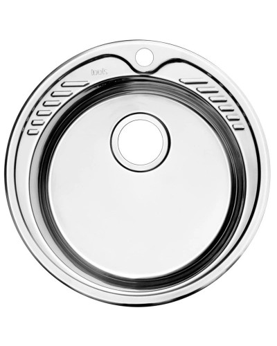 Кухонная мойка полированная сталь IDDIS Suno SUN49P0i77