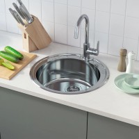 Кухонная мойка полированная сталь IDDIS Suno SUN49P0i77