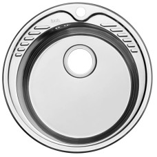 Кухонная мойка полированная сталь IDDIS Suno SUN51P0i77