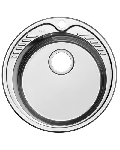 Кухонная мойка полированная сталь IDDIS Suno SUN51P0i77