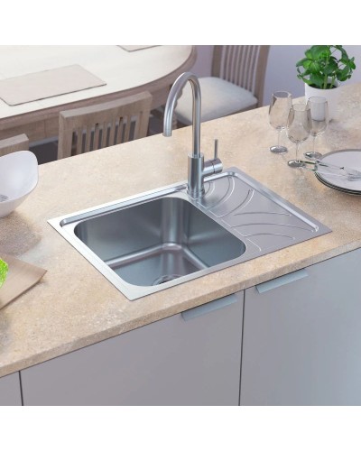 Кухонная мойка шелк IDDIS Arro ARR60SLi77