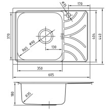 Кухонная мойка шелк IDDIS Arro ARR60SLi77