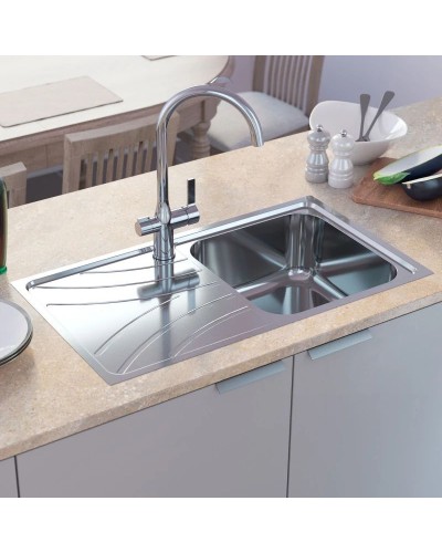 Кухонная мойка полированная сталь IDDIS Arro ARR78PRi77