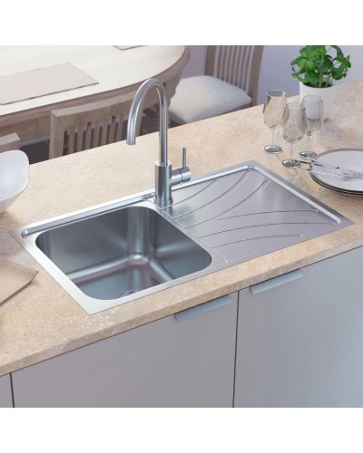 Кухонная мойка шелк IDDIS Arro ARR78SLi77