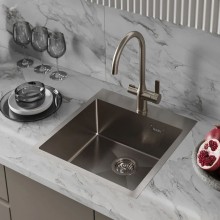 Кухонная мойка IDDIS Haze нержавеющая сталь HAZ49S0i77