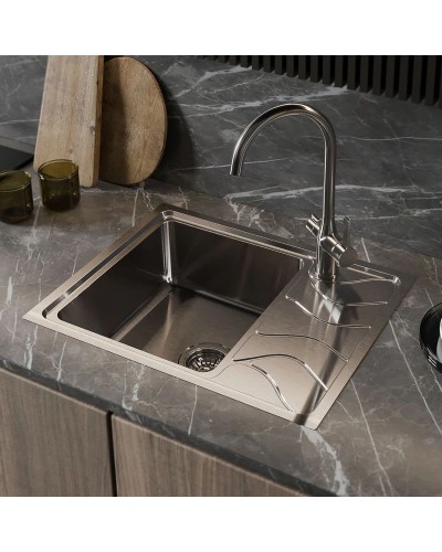 Кухонная мойка шелк IDDIS Reeva REE61SLi77