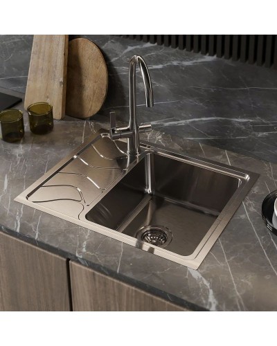 Кухонная мойка шелк IDDIS Reeva REE61SRi77