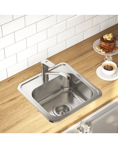 Кухонная мойка шелк IDDIS Strit STR38S0i77