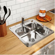 Кухонная мойка полированная сталь IDDIS Strit STR48P0i77