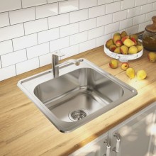 Кухонная мойка шелк IDDIS Strit STR48S0i77