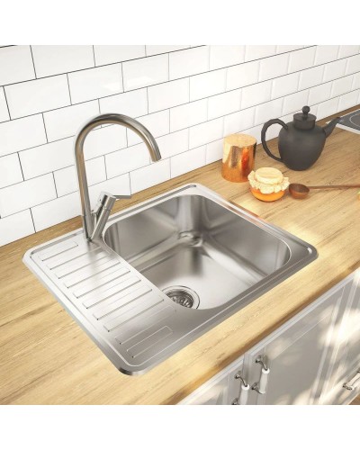 Кухонная мойка шелк IDDIS Strit STR58SRi77