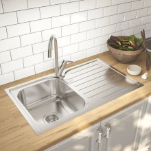 Кухонная мойка шелк IDDIS Strit STR78SLi77