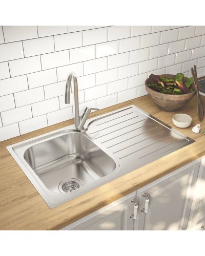 Кухонная мойка шелк IDDIS Strit STR78SLi77