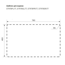 Кухонная мойка шелк IDDIS Strit STR78SLi77