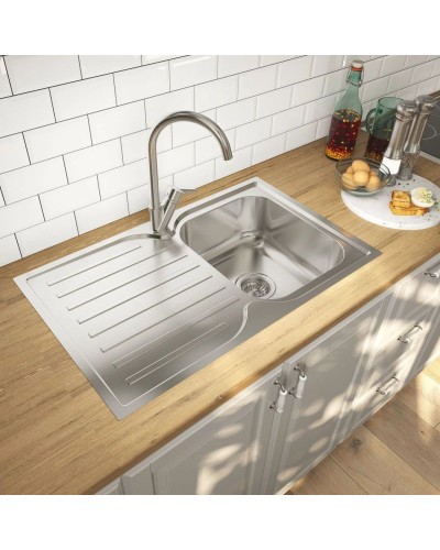 Кухонная мойка шелк IDDIS Strit STR78SRi77