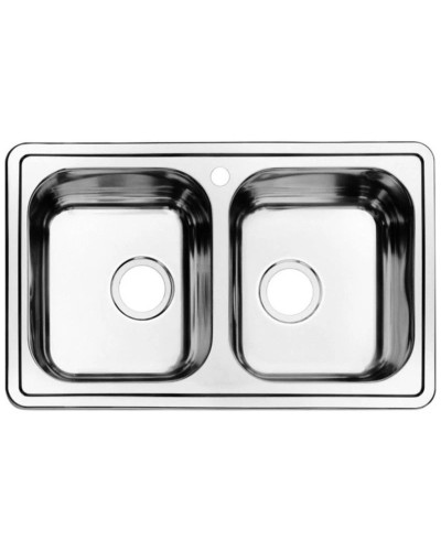 Кухонная мойка полированная сталь IDDIS Strit STR78P2i77