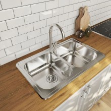 Кухонная мойка полированная сталь IDDIS Strit STR78P2i77