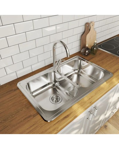 Кухонная мойка полированная сталь IDDIS Strit STR78P2i77