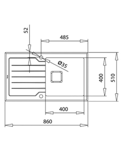 Кухонная мойка Teka Diamond RS15 1B 1D 86 Stone Grey 115100021