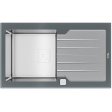 Кухонная мойка Teka Diamond RS15 1B 1D 86 Stone Grey 115100021