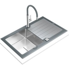 Кухонная мойка Teka Diamond RS15 1B 1D 86 Stone Grey 115100021