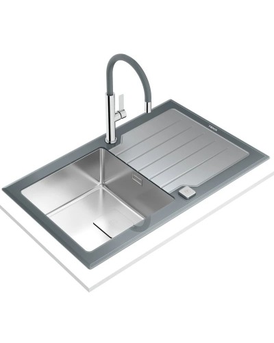 Кухонная мойка Teka Diamond RS15 1B 1D 86 Stone Grey 115100021