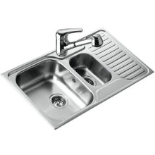 Кухонная мойка Teka Princess 1 ½B ½D декоративная сталь 40109182
