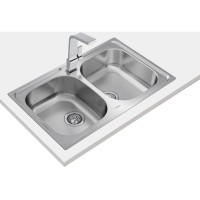 Кухонная мойка Teka Universe 80 T-XN 2B матовая сталь 115040010