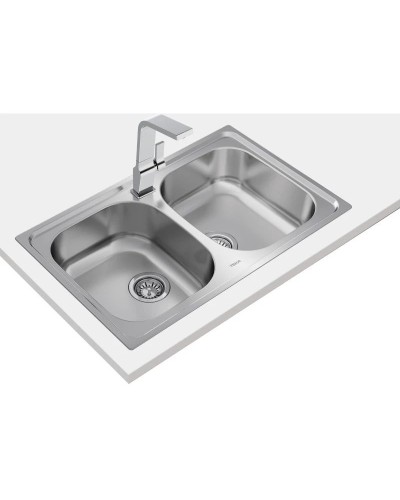 Кухонная мойка Teka Universe 80 T-XN 2B матовая сталь 115040010