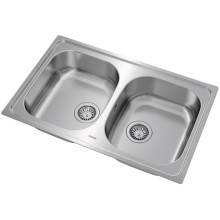 Кухонная мойка Teka Universe 80 T-XN 2B матовая сталь 115040010