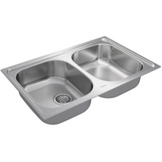 Кухонная мойка Teka Universe 80 T-XN 2B матовая сталь 115040010