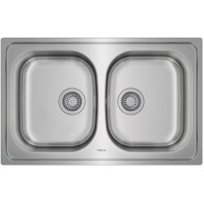 Кухонная мойка Teka Universe 80 T-XN 2B матовая сталь 115040010