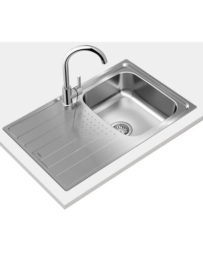 Кухонная мойка Teka Universe 45 T-XN 1B 1D матовая сталь 115110015