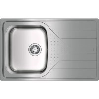 Кухонная мойка Teka Universe 45 T-XN 1B 1D матовая сталь 115110015