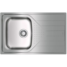Кухонная мойка Teka Universe 45 T-XN 1B 1D матовая сталь 115110015