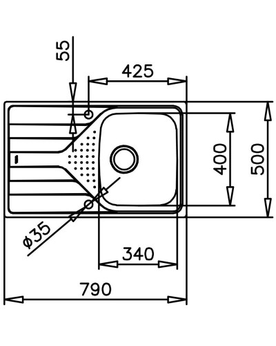 Кухонная мойка Teka Universe 45 T-XN 1B 1D матовая сталь 115110015