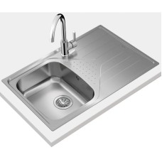 Кухонная мойка Teka Universe 45 45 T-XM 1B 1D декоративная сталь 115110029