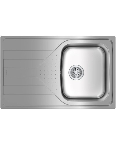 Кухонная мойка Teka Universe 45 45 T-XM 1B 1D декоративная сталь 115110029
