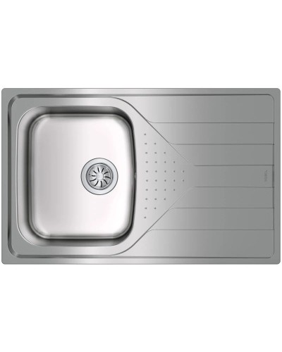 Кухонная мойка Teka Universe 45 45 T-XM 1B 1D декоративная сталь 115110029