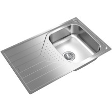 Кухонная мойка Teka Universe 45 45 T-XM 1B 1D декоративная сталь 115110029