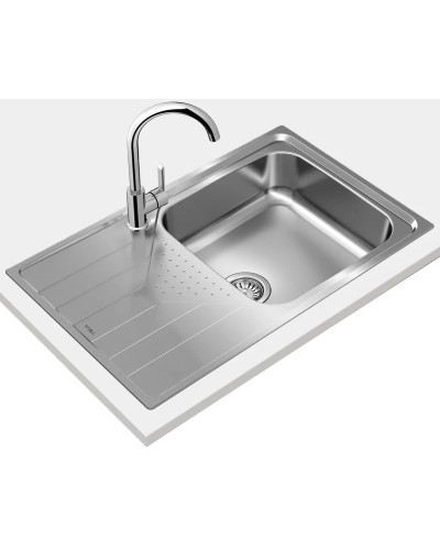 Кухонная мойка Teka Universe 50 T-XP 1B 1D полированная сталь 115110017