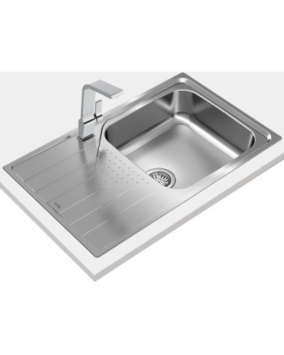Кухонная мойка Teka Universe 50 T-XP 1B 1D полированная сталь 115110017