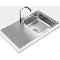 Кухонная мойка Teka Universe 50 T-XP 1B 1D полированная сталь 115110022