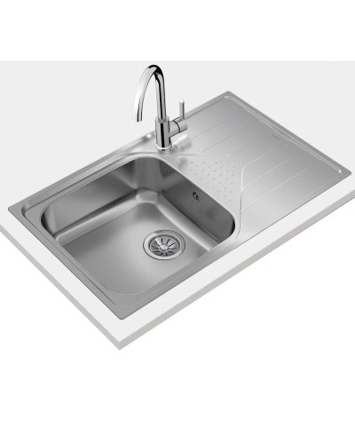 Кухонная мойка Teka Universe 50 T-XP 1B 1D декоративная сталь 115110030