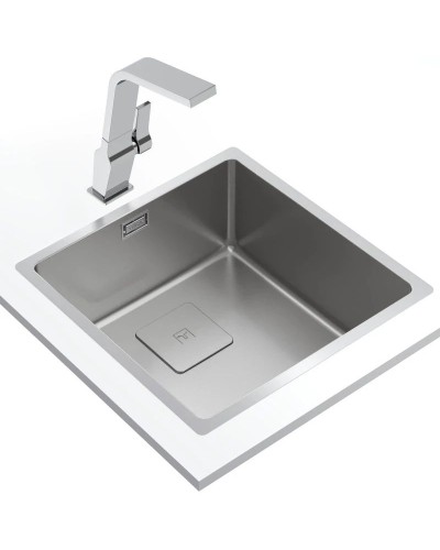 Кухонная мойка Teka Flexlinea RS15 40.40 матовая сталь 115000053