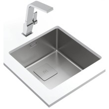 Кухонная мойка Teka Flexlinea RS15 40.40 матовая сталь 115000053