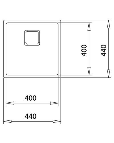 Кухонная мойка Teka Flexlinea RS15 40.40 матовая сталь 115000053